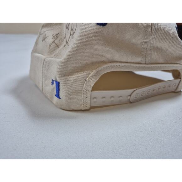 Vintage Florida Gators White Snapback #1 Apparel Signed By Lots Of Players - Picture 5 of 7